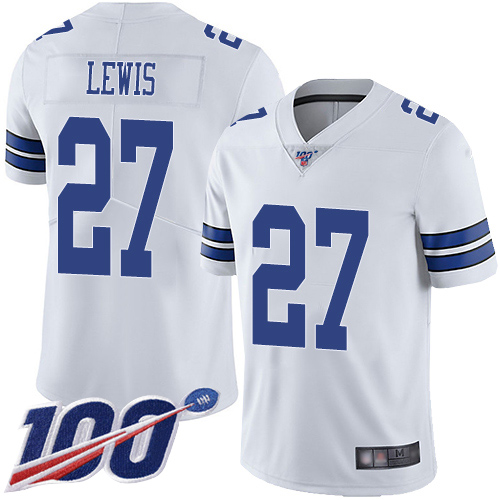Men Dallas Cowboys Limited White Jourdan Lewis Road #27 100th Season Vapor Untouchable NFL Jersey->dallas cowboys->NFL Jersey